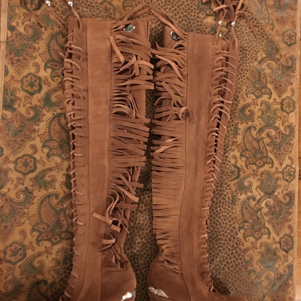 Spell and the gypsy Mimi over knee boots sz 40 - Picture 6 of 9